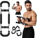 Twister Arm Trainer, Adjustable Chest Workout Equipment, Twister Arm Chest Exerciser Home Gym Strength Trainer, Portable Detachable Spring Workout Bar Home Fitness Equipment