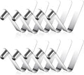 10 Pack Paddle Spring Snap Clips, Steel Push Button Clips for Kayak Paddles & Kayak Tent Pole Clip for Kayak Paddles, Camping Tents, Poles Snap-Locks for Tent Pole and Tube Pin Repair ﻿