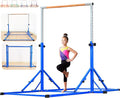 MARFULA Gymnastic Bar for Kid and Teenage Ages 3-25, 5 FT / 8 FT Base Length, 4 FT Width 5 FT Height, Gymnastic Kip Bar Horizontal Bar for Gymnast, Gymnastic Training Equipment for Home and Club Use