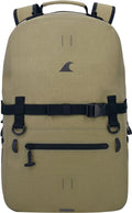 Breakwater Supply™ Waterproof IP68 Submersible Backpack with Airtight Zippers | Laptop Travel Outdoors | Fogland 25L 20L 15L