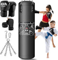Punching Bag for Kids, 2.7FT Hanging Boxing Bag with Boxing Gloves, Kids Boxing Set Kickboxing Bag for Youth Boxing Karate Muay Thai Kick Taekwondo Training