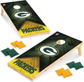 Wild Sports NFL Football 2' x 4' Regulation Size Solid Wood Cornhole Set with Direct Print HD Team Graphics Great Gift for Any Football Fan! Bean Bag Toss Family Outdoor Game
