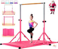 MARFULA Gymnastic Bar for Kid and Teenage Ages 3-25, 5 FT / 8 FT Base Length, 4 FT Width 5 FT Height, Gymnastic Kip Bar Horizontal Bar for Gymnast, Gymnastic Training Equipment for Home and Club Use