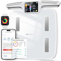 Wonder Core FitSpec Smart Body Fat Scale, Digital Bathroom Scale with 8 Electrodes for Accurate Weight, BMI, Muscle Mass & 55 Points Body Composition Analyzer