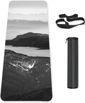 Non Slip Yoga Mat TPE Workout Mat for Men Women, Thick Workout Mat with Carrying Strap, Fitness Mats for Exercise, Yoga, Fitness, Pilates, Floor Workouts (72" x 24" x 6mm)
