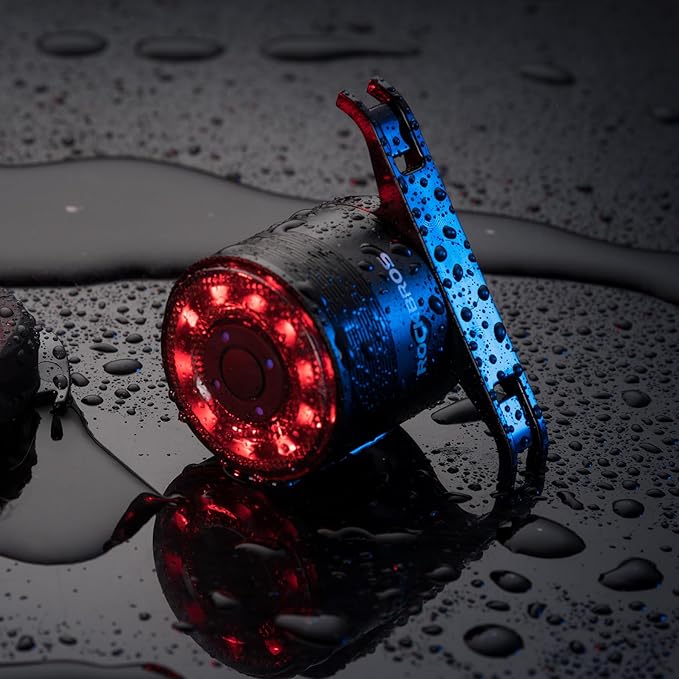 ROCKBROS Bike Tail Light Rear Bike Light Rechargeable 5 Models Waterproof 5-80 Hours
