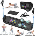 Pilates Board Pilates Reformer Set for Women, 4 in 1 Foldable Pilates Equipment with Timer, Portable Pilates Machine for Home Workout, Fitness, Exercise, Ab, Core
