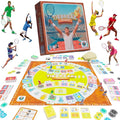 Tennis Board Game for Kids & Adults | 2 to 6 Players Family Fun | Indoor Tennis Themed Strategy Game