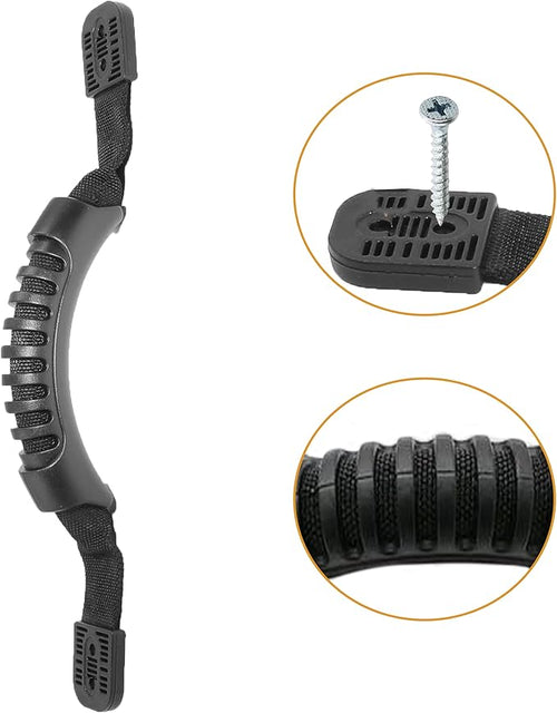 2Pcs Kayak Carry Handles with Screws Replacement for Kayak Paddle Tandem Canoe Boat Luggage Suitcase