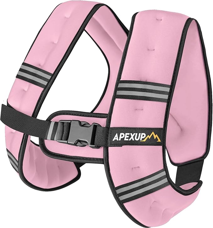 APEXUP Weighted Vest Men Women, Weight Vest for Women Workout Equipment for Strength Training Running
