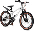RoyalBaby Kids Mountain Bike for Boys and Girls, Ultra-Light Aluminum 20-24 Inch Wheel Bicycle for 6-14 Years Old Children, 7/21-Speeds Drivetrain