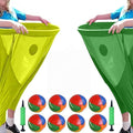 Granny Pants Yard Game, 8/16 Elastic Balls+Pump, Backyard Parties and Field Day，Tailgate & Backyard Lawn Games for BBQ, Camping, Team Building Events