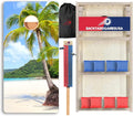 CornholeGamesUSA Pro Cornhole Boards Set | Made in USA | 3/4 Baltic Birch | No Bounce | Triple Thick Legs | Two Brace & Handles, Tournament 2x4 Regulation Set with Score Tower & Cornhole Bags