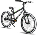 JOYSTAR Lubbock 20 24 Inch Kids Bike for Boys & Girls Ages 7-12 Years Hardtail Mountain Bike for Kids with 1-Speed/7-Speed Drivetrain, White Wall Knobby Tires, Kids' Bicycle
