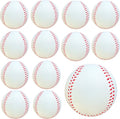 GKK Foam Baseballs 12 Pack Soft Baseballs for Youth Teenager Players Sports Foam Baseballs Training Balls for Hitting and Indoor or Outdoor Play