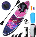 YUSING Inflatable Stand Up Paddle Board with Kayak Seat, Non-Slip Deck SUP Paddle Board with Premium Kayak, Portable Standing Boat for Youth & Adult