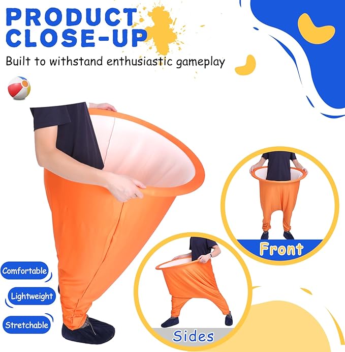 Granny Pants Yard Game, Oversized Granny Pants Outdoor Games,Giant Stretchy Pants, Fun Tossing Games Props for Outdoor Parties, Group Gatherings, Adults and Family