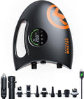 OutdoorMaster Shark 2S 88.8Wh Electric Paddle Board Pump, Rechargeable Battery for 6 SUPs Inflation & Deflation, 20PSI SUP Air Pump 12V/15.8V DC & Type-C Input, Auto-Off & 8 Nozzles for Inflatables
