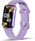 Health Fitness Tracker with 24/7 Heart Rate, Smart Watch with Blood Pressure and Blood Oxygen Monitor, Bulit-in 120+ Sport Mode, Sleep Tracking Waterproof Activity Tracker for Women Men (Purple)