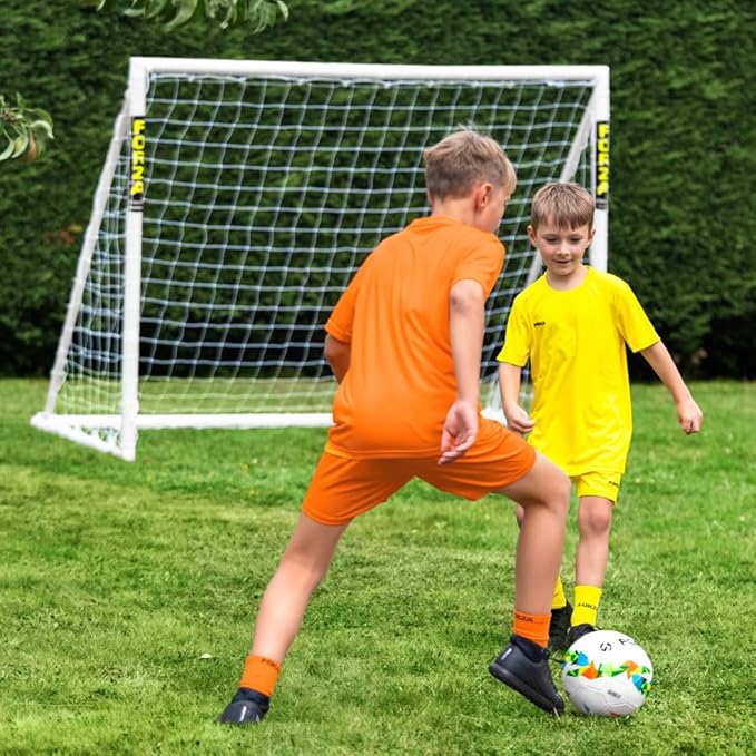 Forza Backyard Soccer Goals [9 Sizes] | Ultra-Durable uPVC Weatherproof Kids Soccer Goals | Quick Assembly – Every Goal Counts!