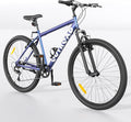 26 inch Mountain Bike with Lightweight Cycling Bicycles, Dual Disc/V Brake,Metal Frame Bicycle for Men and Women, Adult