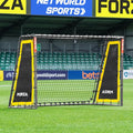 FORZA Steel42 Soccer Goals | Ultra Tough Steel Goal [6 Sizes] | Regulation Size, Weather-Resistant, Portable with Ground Stakes & Optional Rebound Kit