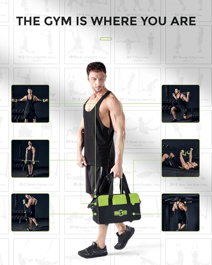 INNSTAR Cable Handles Gym Equipment, Resistance Band Handles with Solid ABS Core Grips, D Handle Cable Attachment, Heavy Duty Exercise Handles, Cable Machine Handles