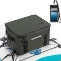 Paddle Board Cooler Bag, Sup Cooler, Coolers Deck Bag with 4 Pockets, Kayak Cooler Fits 30 Cans, Deck Coolers Bag for Paddleboard, Paddle Board Accessories with Phone Pouch