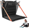 ONTYZZ Stadium Seats with Back Support Inflatable Portable Folding Comfort Seat Waterproof Cushion with Backrest for Sports Events Stadium and Camping