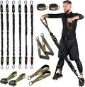 Tube Resistance Bands for Working Out Men and Women - Exercise Bands Resistance Bands Set, Resistance Band Bar, Handles, Ankle Straps, Foot Straps and Door Anchor