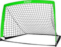 5×3 6x4 9x5 FT Portable Kids Soccer Goal for Backyard, Foldable Soccer Practice Net with Carrying Bag for Toddler Youth Adult Pop Up Soccer Training Equipment Indoor and Outdoor Sports Game