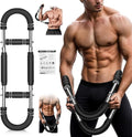 Twister Arm Trainer, Adjustable Spring Chest Expander and Forearm Strengthener, Triceps, Biceps, Shoulder, Back & Thigh Workout bar Equipment, Portable Upper Body Exerciser for Home Fitness