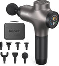 Mebak 3 Massage Gun, Massage Gun Deep Tissue for Athletes, Professional Muscle Percussion Massage Gun,Massager Gun for Shoulder Leg Back Body Pain Relief,Quiet Portable Sport Massager, Gifts for Him