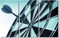Sports Theme Paintings Canvas Wall Art 3 Panel Dart Hits the Bullseye Pictures Wall Art for Living Room Bedroom Inspirational Wall Art House Decor Artwork Posters and Prints Ready to Hang(28" Wx42 H)