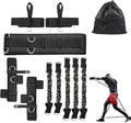Boxing Resistance Bands Set for Speed and Agility, Workout Band Ankle Exercise Bands Legs Ankle Straps for Resistance Training Enhance Explosive Power
