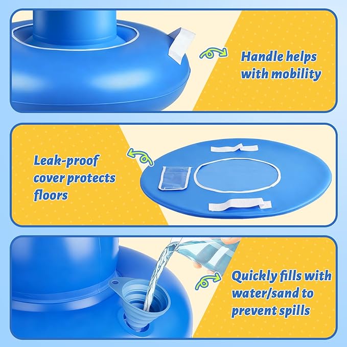 Inflatable Punching Bag for Kids 3-12, Boxing Equipment for Kids and Adults, Christmas, Birthday Gifts, Punching Bag Practice Karate, Taekwondo