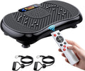 Vibration Plate Exercise Machine, Lymphatic Drainage Machine for Weight Loss, Full Body Workout Vibrate Fitness Platform, Helps Toning Shaping Wellness Home Gyms Workout - Max User Weight 330lbs