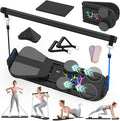 Pilates Board Pilates Reformer Set for Women, 7 in 1 Foldable Pilates Equipment with Timer, Portable Pilates Machine for Home Workout, Fitness, Exercise, Ab, Core