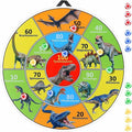 30 Inch LED Dart Board Kids Game,12PCS Sticky Balls,Indoor/Outdoor Sports Carnival Yard Party,Suitable for 3 4 5 6 7 8 9 10 11 12 Years Old Boys and Girls Birthday Gifts Dinosaur Toys