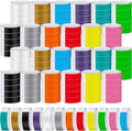 Tudomro 2400 Pack Neon Paper Wristbands Bulk - Waterproof, Lightweight, Adhesive - Concert, Events, Party for Hand Wrist Arm Identification(Fresh Colors)