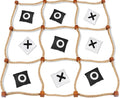 Giant Tic Tac Toe Outdoor Games, 4ft x 4ft Bean Bag Toss Outdoor for Kids, Giant Yard for Adults, Jumbo Large Wooden Tic Tac Toss, Backyard Lawn Camping Game