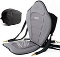 Leader Accessories Kayak Seats Paddle Board Seat Universal Padded Canoe SUP Seat with Back Support - Deluxe Kayak Chair Seat Cushion with Storage Bag