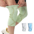 Compression Knee Brace for Women & Men, 2 Pack AOCELL Knee Sleeve Support for Knee Joint Pain Relief, ACL, Meniscus Tear, Arthritis - Breathable for Workout, Running, Gym, Sports, Fitness L