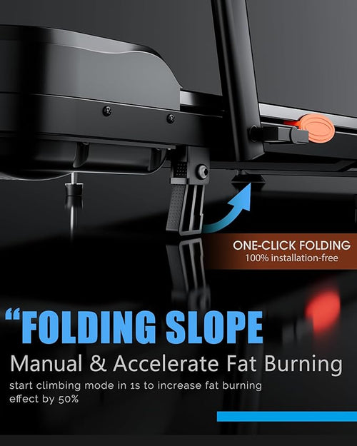 340lb Capacity Walking Pad Treadmill with 12% Incline, Big LED Display Under Desk Treadmill Support Full Manual/3-Preset Countdown/App Mode, Portable Treadmills for Small Spaces, Home