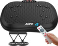 AXV Vibration Plate Exercise Machine Whole Body Workout Portable Mini Vibrate Fitness Platform Lymphatic Drainage Machine for Weight Loss Shaping Toning Wellness Home Gyms Workout (Mini)