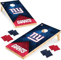 Wild Sports NFL Football 2' x 4' Regulation Size Solid Wood Cornhole Set with Direct Print HD Team Graphics Great Gift for Any Football Fan! Bean Bag Toss Family Outdoor Game