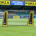 FORZA Steel42 Soccer Goals | Ultra Tough Steel Goal [6 Sizes] | Regulation Size, Weather-Resistant, Portable with Ground Stakes & Optional Rebound Kit