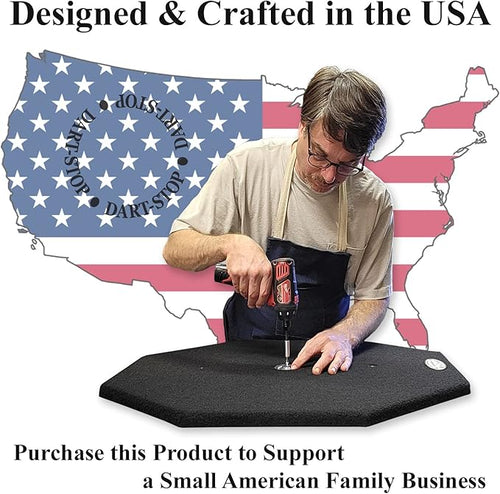36 inch Professional Dart Board Backboard, Octagonal | Wall Protector | Dartboard Surround