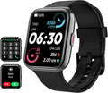 Smart Watch for Men Android & iPhone, Alexa Built-in, 1.8" Touch Screen Fitness Tracker with Answer/Make Calls, IP68 Waterproof Heart Rate/Sleep/SpO2 Monitor, Pedometer, 100+ Sport Modes