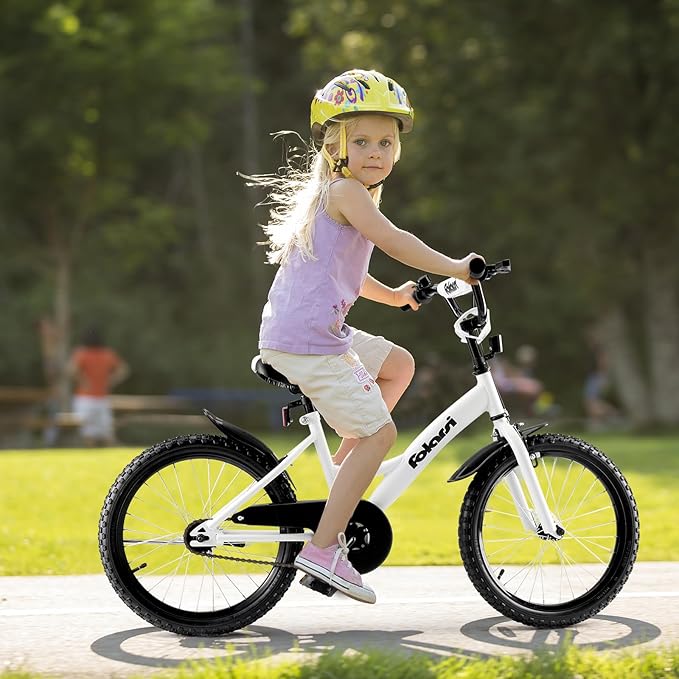 Kids Bike 14 16 18 Inch Bicycle for 3-9 Years Boys Girls Bike，Children's Bicycle with Bell Training Wheels, Multiple Colors
